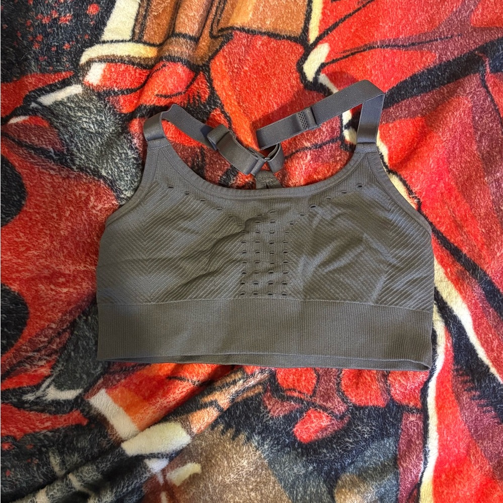 All in Motion Olive Sports Bra